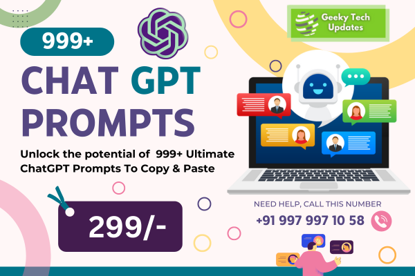 digital-product | Chat GPT Pro: 999+ Prompts Cheat Sheet